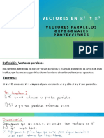 2. Vectores Paralelos, Perpendiculares. Proyecciones (1)