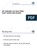 5. Kế toán một số quá trình hoạt động kinh doanh