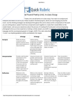 Quick Rubric Multimodalfoundpoetry