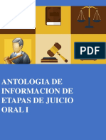 ANTOLOGIA ETAPAS DE JUICIO ORAL