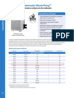 Calentador Master Temp 250,000btu