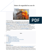 Documento Básico de Seguridad en Caso de Incendio