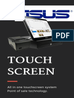 Touch Screen: All in One Touchscreen System Point of Sale Technology