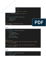 Java Sample Mcq's