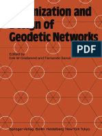 Optimization and Design of Geodetic Networks 1985