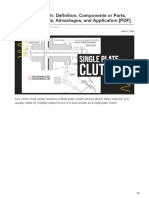 Multi-Plate Clutch: Definition, Components or Parts, Working Principle, Advantages, and Application (PDF)