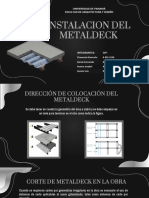 Instalación Del Metaldeck-Arch