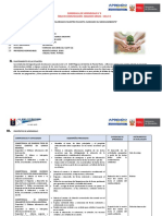 3° Experiencia de Aprendizaje Segundo Grado