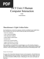 HCI Unit-3 Human Computer Interaction