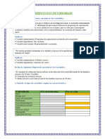 Ejercicios de Variables - Semana 12 PDF