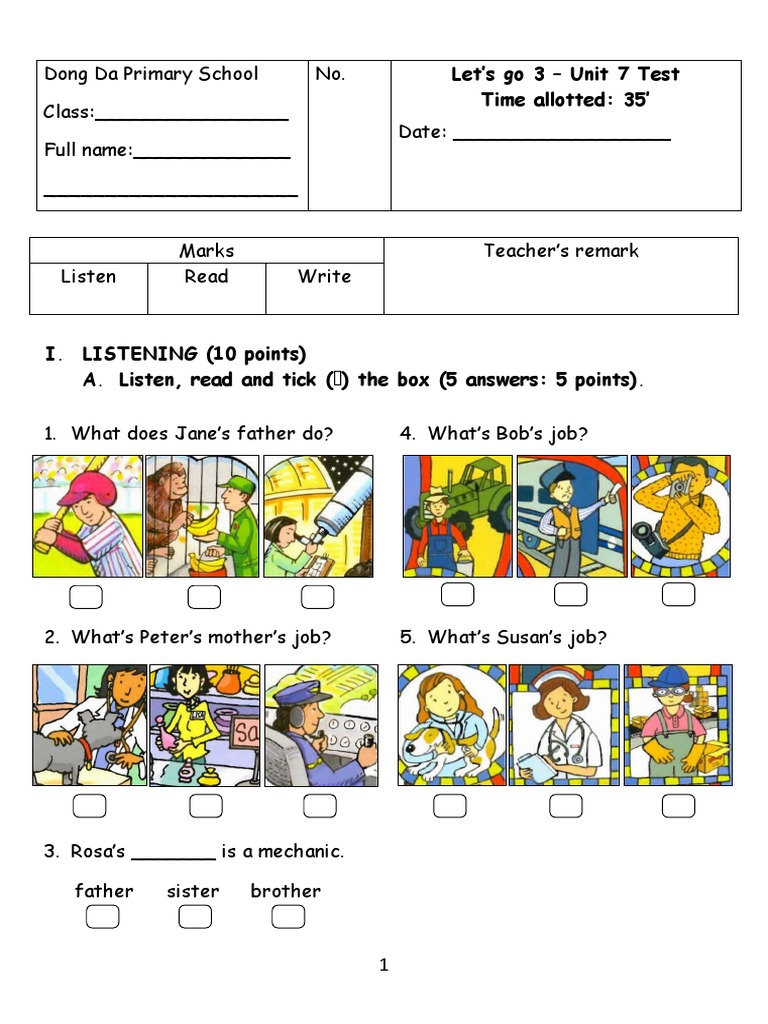 let's go 5 unit 7 test