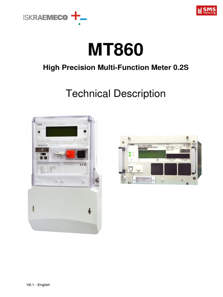 MT860 TechnicalDescription V6.1 Eng SMS | PDF | Electromagnetic ...