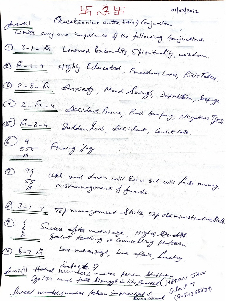 Mobile Numerology Pdf