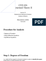 Topic3_Displacement Method of Analysis Beams