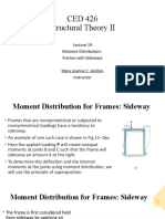 Topic4_Moment Distribution Frames With Sideway