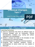 Chemical Changes Notes Science