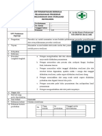 Sop-Pemantauan Berkala Pelaksanaan Prosedur Pemeliharaan Dan Sterilisasi Instrumen