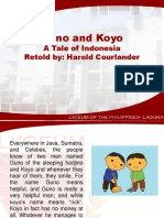 Guno and Koyo: A Tale of Trickery