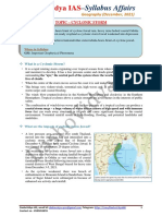 Syllabus Affairs - Cyclonic Storm - 9th Dec'21