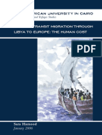 African Transit Migration Through Libya To Europe: The Human Cost