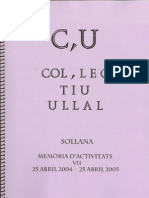 Memòria Col - Lectiu Ullal Núm 7