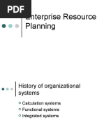 Enterprise Resource Planning