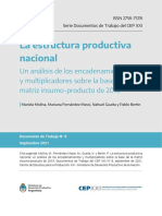 DT 8 - La Estructura Productiva Nacional