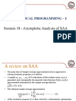 Session 18-Asymptotic Value of SAA - PPT - 2