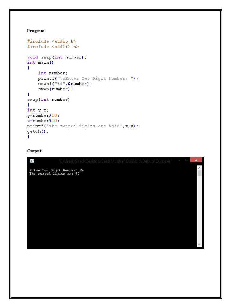 C program pdf
