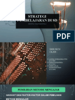 Strategi Pembelajaran Di SD