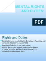 Rights and Duties 1973 Constitution Last Serm