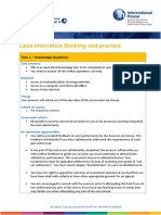 BSBSTR801 Assessment Task 1