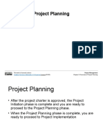 Project Planning: This Work Is Licensed Under A License (CC-BY) - Chapter 8: Overview of Project Planning