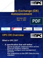 OPC Data Exchange (DX) Announcement