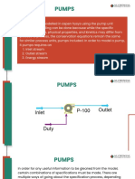 Pumps - Aspen Hysys