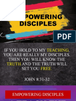 Empowering Disciples