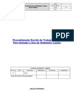 Procedimiento de Instalacion de Andamios