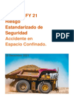 MAM-HSE-STD 231 Riesgo Estandarizado Accidente en Espacio Confinado FY21