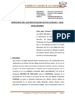 Apelacion de Alimentos Juan Jose Cantuta