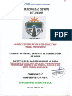 ADJUDICACION SIMPLIFICADA N° 003-2019-CSMDT-PRIMERA COMVOCATORIA