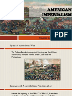 American Imperialism: Prepared By: Prof. Ester Onag M.A