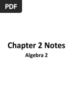 Chapter 2 Notes