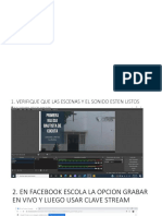Como Trasmitir Con Obs