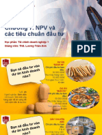TCDN1 - Chuong 7 - NPV Va Cac Chi Tieu Ra Quyet Dinh Dau Tu