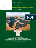 Design of Protection Schemes For Ultra Mega Solar Power Plants
