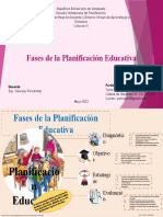 Fases de La Planificación Educativa Tania Landaeta