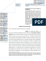 Lesiones Culposas - Determinación Pena Conjunta Inhabilitación (Casacion #82 - 2021 Sullana)