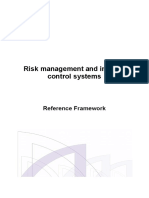 Risk management and internal control systems reference framework