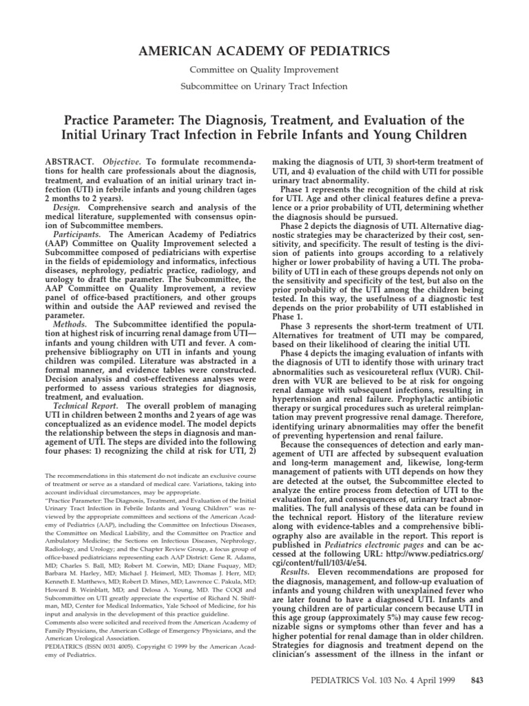 AAP - Uti | PDF
