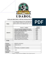 Trabajo de Investigacion Espina Bifida I